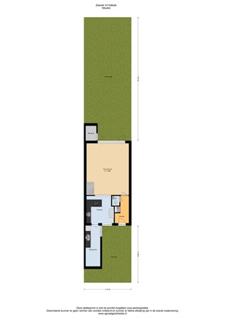 Floorplan - Zeester 43, 2221 KX Katwijk